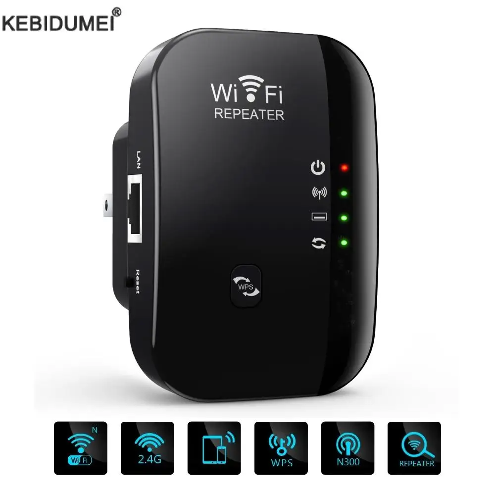 300Mbps Wireless WIFI Repeater Remote Wifi Extender WiFi Amplifier 802.11N Booster Repetidor Amplifier WiFi Reapeter