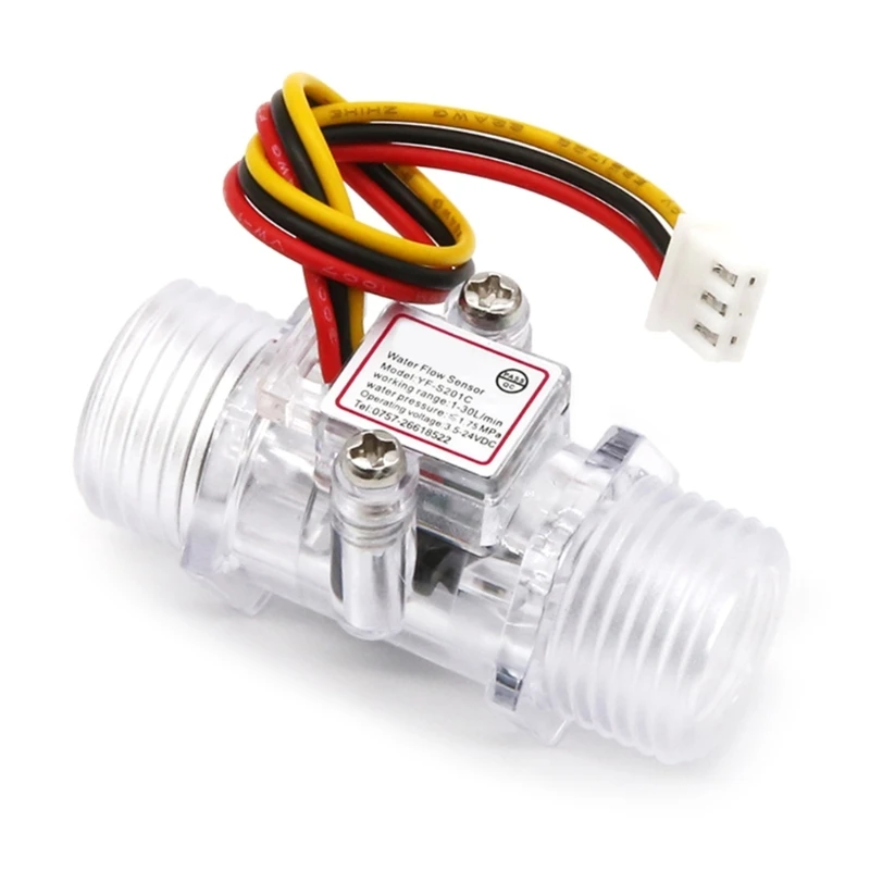 

For Water Heaters Water Flow G1/2" Fluid Flow Meter Water Control