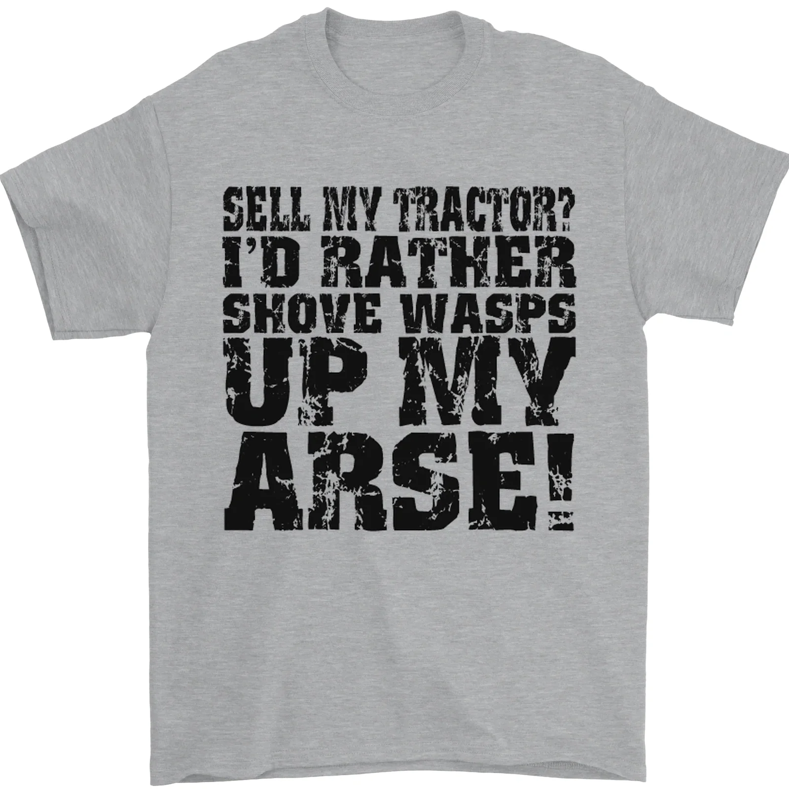Vendi Il Mio Trattore? T-Shirt In Cotone 100% Agricoltore Farm Driver