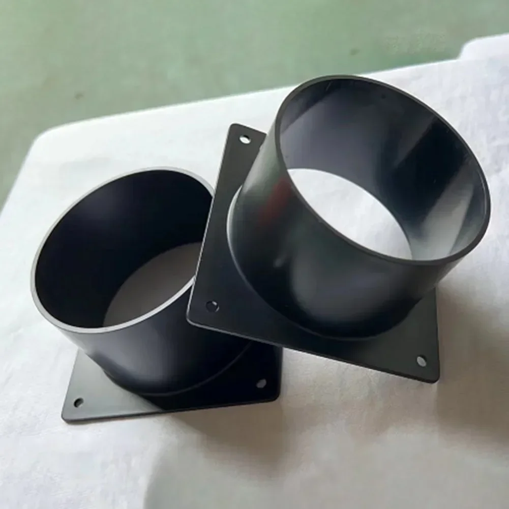 홈 액세서리 드롭 선박에 대 한 환기 파이프 공기 덕트 연결에 대 한 75-120MM ABS 벽 플랜지 커넥터