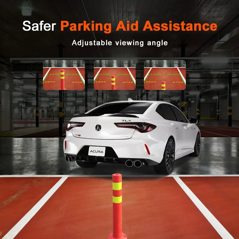 Aoedi AD813 1080P Full HD Streaming Media Car DVR Rearview Mirror Dash Cam for Cars with Full Touch Screen