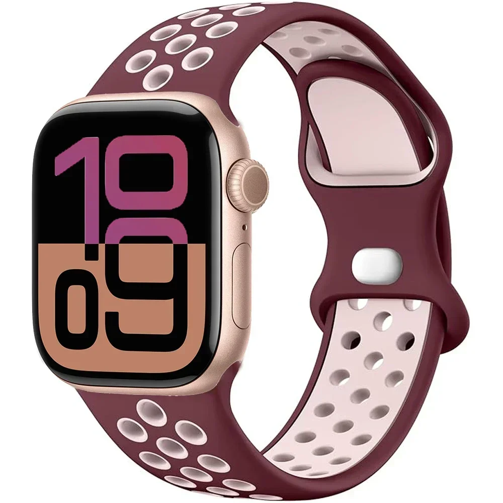 Premium Silicone Replacement Band for Apple Watch - Versatile and Stylish Strap Bracelet