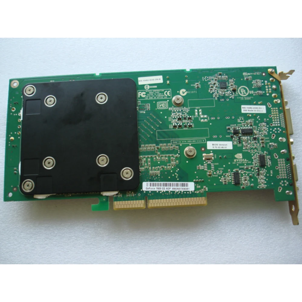 3DX 7800 7800GS AGP8X 256M AGP video card Used The quality is good