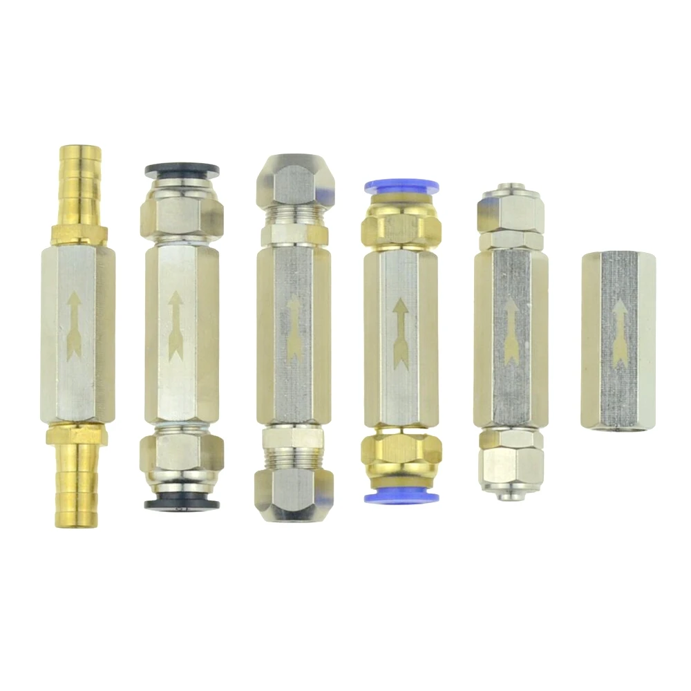 Pneumatic Air Quick Connector Fitting Metric M6 M6X1.0 to 6mm ID 8mm OD Tube @E3 