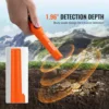 VEVOR Metal Detector Pinpointer IP66/IP68 Waterproof Handheld Pin Pointer Wand 1.96"/4.5" Detection Depth 3 Modes for Detecting 6