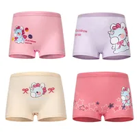 1/4/8/12 pièces enfants filles culottes ensembles coton joli mignon dessin animé licorne imprimer enfant sous-vêtements pour fille enfant Boxer respirant 2