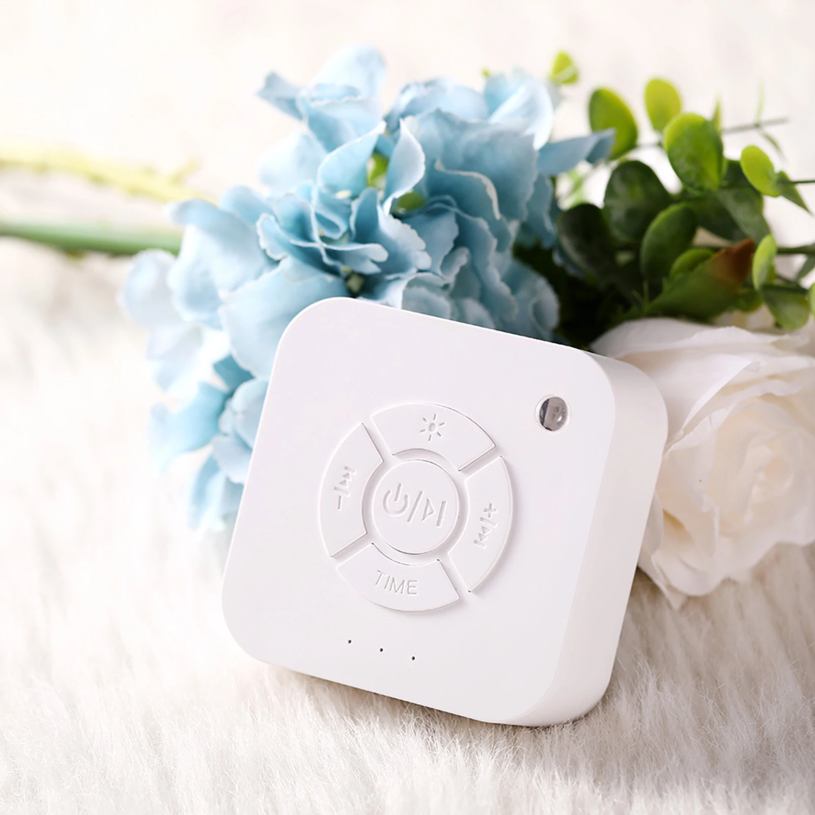 White Noise Sound Machine For Baby USB Charging Sleep Timer Baby Sleep Soothing Instrument Music Instrument Office Travel sleep aid device white noise machine