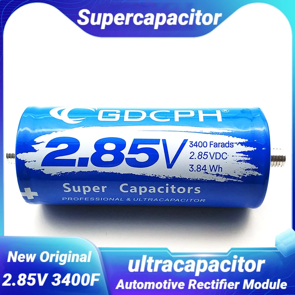 New 2.85V 3400F Super Capacitor Low ESR High Frequency for Car Power Supply High quality In Stock
