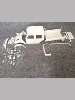 3d print car body kit Gladiator 6x6 Hard Body 313/324 WHEELBASE TRX6 SCX10 NT4 JT4 RGT 4