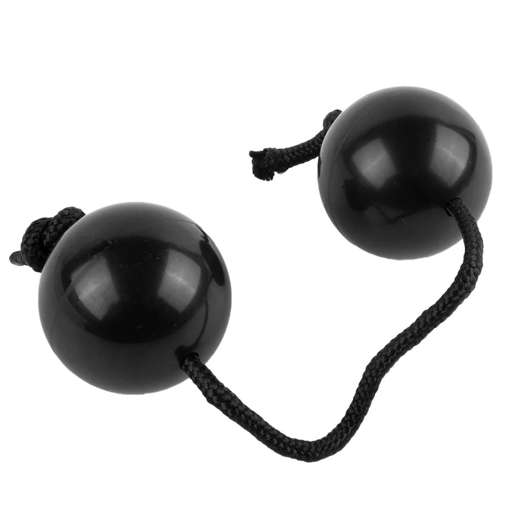 

High Quality Sand Ball Rhythm Ball Abs African Instrument African Shakers Asalato Black Sand Eggs Climbing Rope