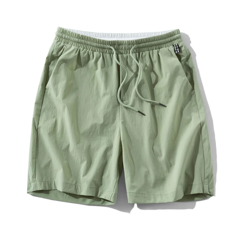 Shorts New Summer Mens Casual Pants Fashionable Loose Fitting Quick Drying Capris Sports Pants
