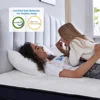 14 Inch King Mattress with Euro Top Hybrid Gel Memory Foam Mattress with 7-Zone Individually Wrapped Coils,King Size Mattress 2