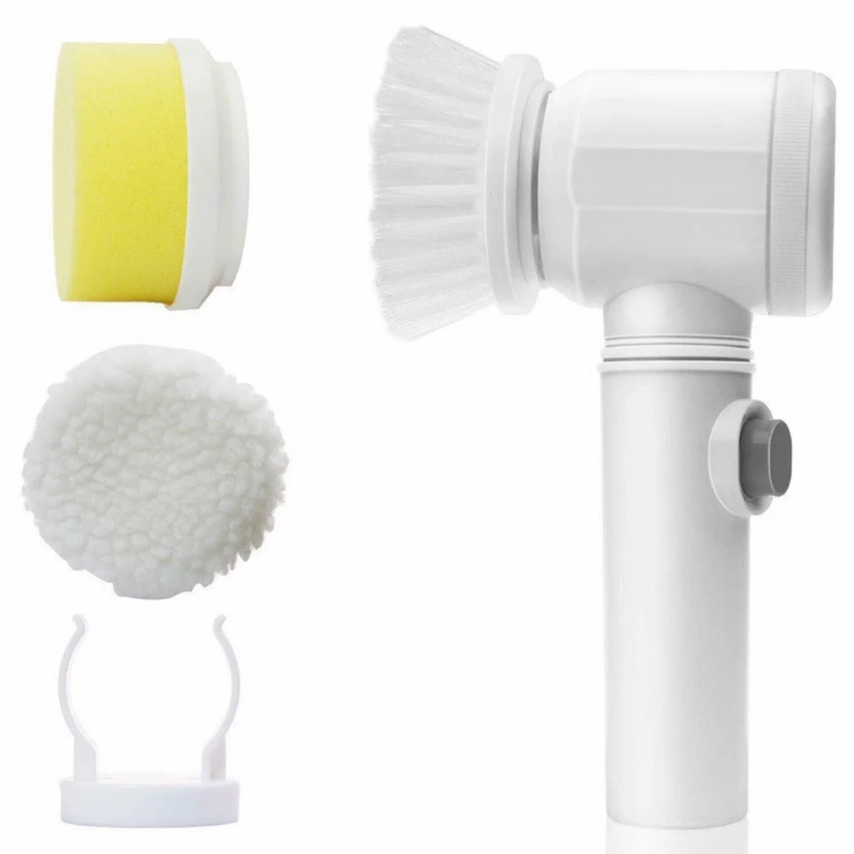 

NEW Electric Cleaning Brush Handheld Bathtub Brush USB Charging Rechargeable Kitchen Bathroom Sink Cleaning Tool Automatic