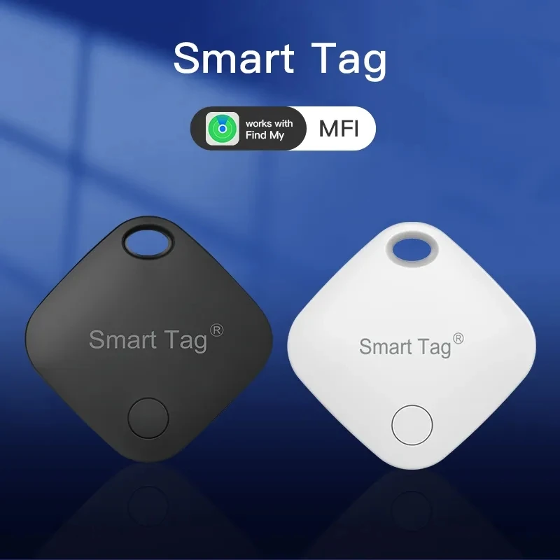 Smart Bluetooth GPS Tracker Works with Find My APP Anti Lose Reminder Device for Iphone Tag Replacement Locator MFI Rated Airtag anti lost tracker gps locator anti lose tracker item locator anti lost locator