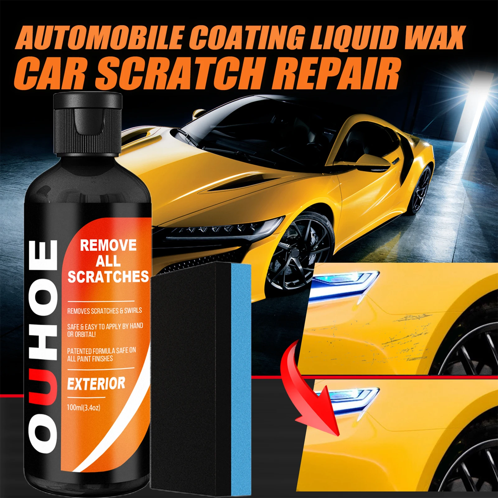 Car Scratch Remover Professional Repair Agent for Vehicle car