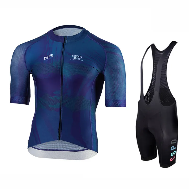 CSPD 2023 Bicycle Team Bike Uniform Summer Short Sleeve Cycling Jersey