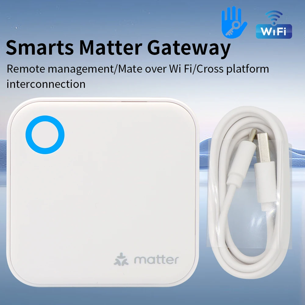 2.4G+5G TTLOCK WIFI Gateway G5 Bluetooth Mesh Door Lock Gateway G5 for TTHotel T