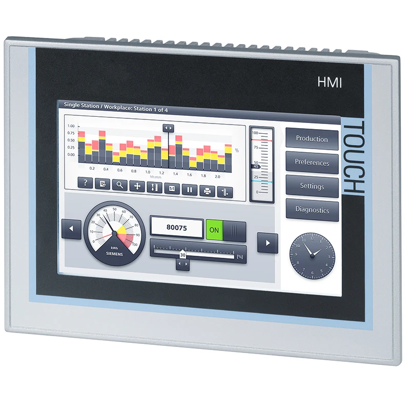 Pronto Per La Spedizione Nuovo Touch Screen Originale Tutto In Un Pannello Tp700 Comfort 6Av2124-0Gc01-0Ax0