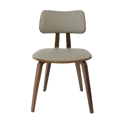 

Скандинавские обеденные стулья из массива дерева, стул со спинкой для кухни, спальни, современная Минималистичная итальянская уличная плиссированная мебель для дома