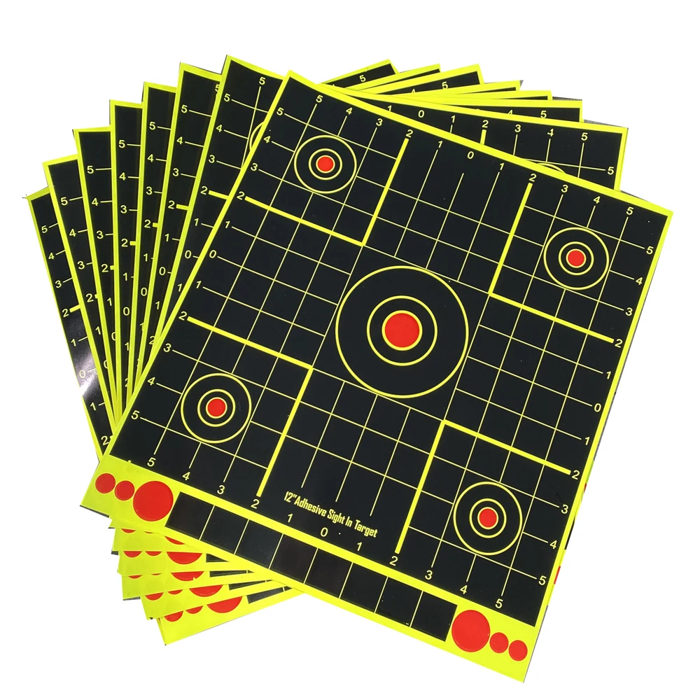 REAL Color-impact Sticker Targets 12 Inch Boresight Zero Collimating ...