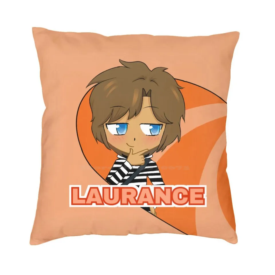 Laurance Zvhal Pillow ( Blue Eyes Edition ) Soft Comfortable Pillowcase  Aphmau Diaries Laurance Zvhal Garroth Ro Meave Mystreet, image size:960x960
