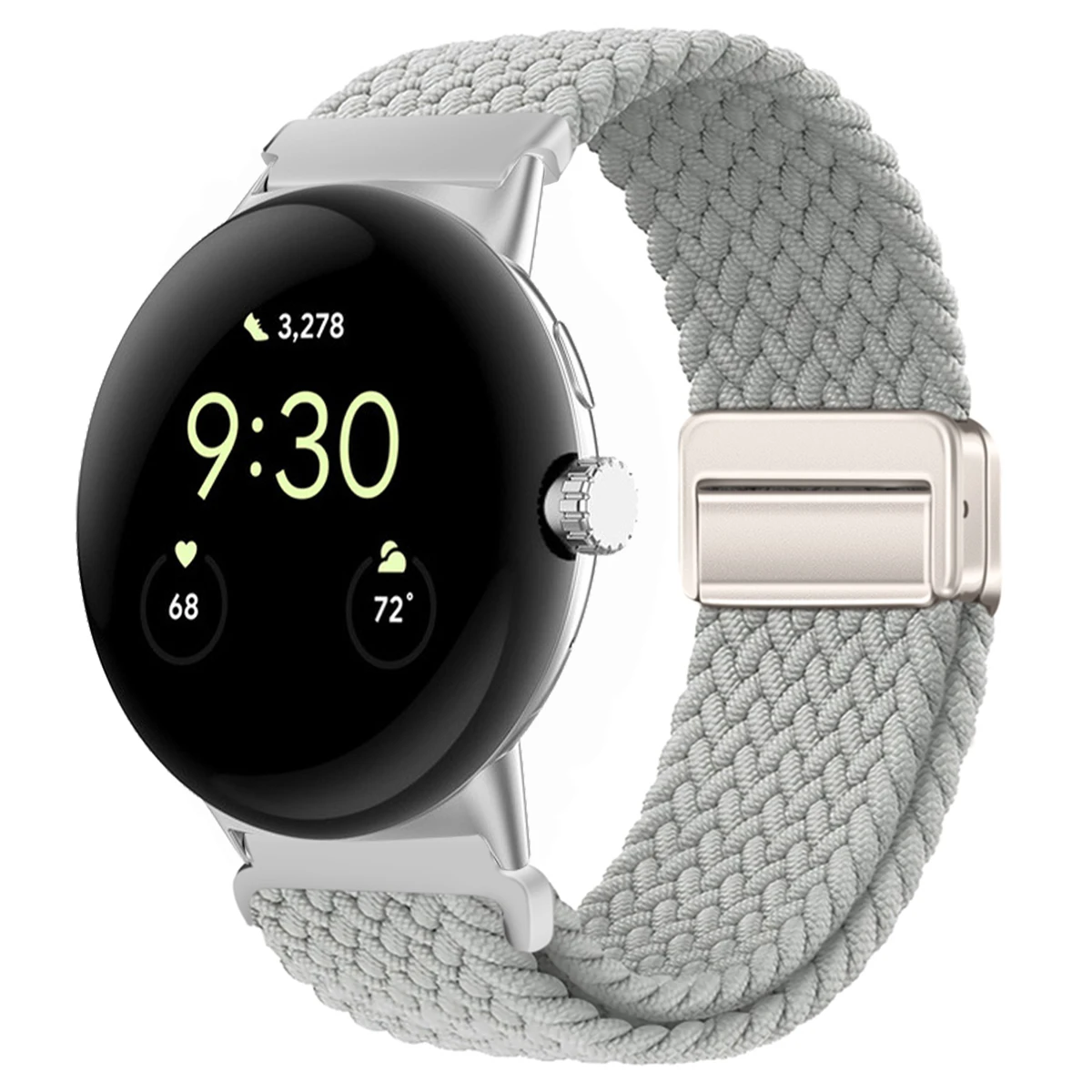 Nylon Braided Magnetic Wristband Bracelet - Universal Fit
