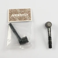 จักรยานสีดำล้อดิสก์90องศาอะแดปเตอร์แก้ไข MTB จักรยานถนนปั๊ม presta วาล์วอะแดปเตอร์แปลงขอบอุปกรณ์เสริมจักรยาน 3