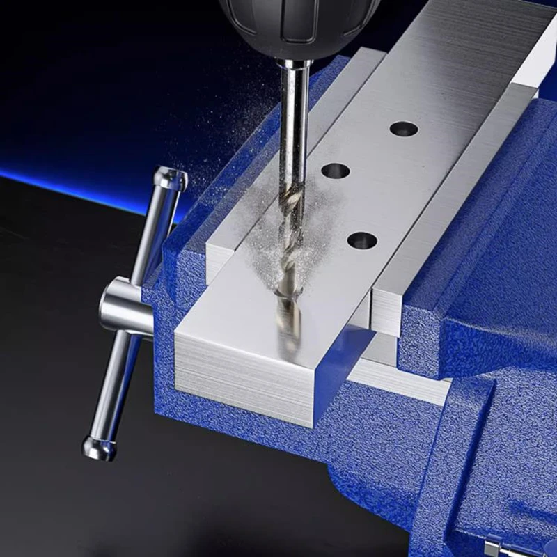 4'' Universal Bench Vice Machine Vise Clamp Heavy Duty Multifunction Jig Tools for DIY Table Use Clamping Force 10Kn 4