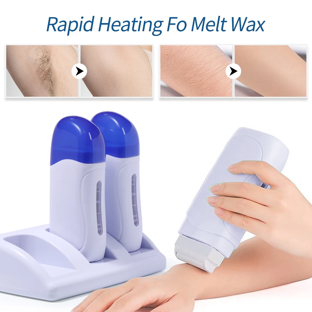 Electric Waxing Warmer for Hair Removal Portable Salon Hot Melt Hard Wax Warmer Home Wax Heaters Suitable For Both Men And Women 3