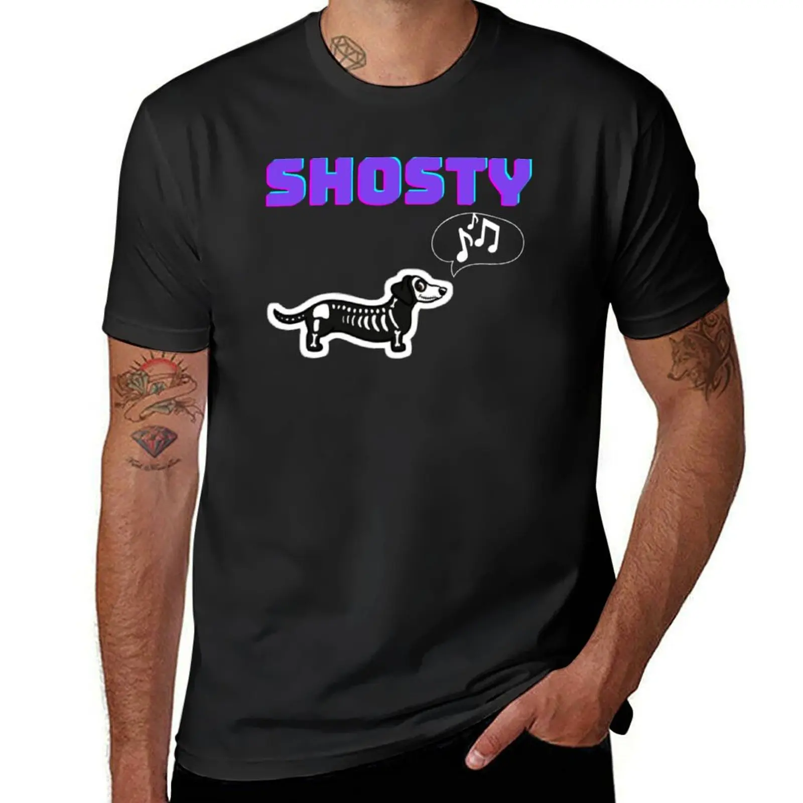 Spooky Shosty T-Shirt plus sizes summer clothes mens white t shirts