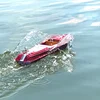 RC Speed Boat High-horsepower Electric Yacht Cruise Model Racing Boat Boy Water Classic Retro Toy Boat 3