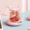 1-5PC Coffee Mug Warmer USB Constant Temperature Coaster 3-Gear Cup Warmer Milk Tea Water Heating Pad Cup Heater for Home Office 4