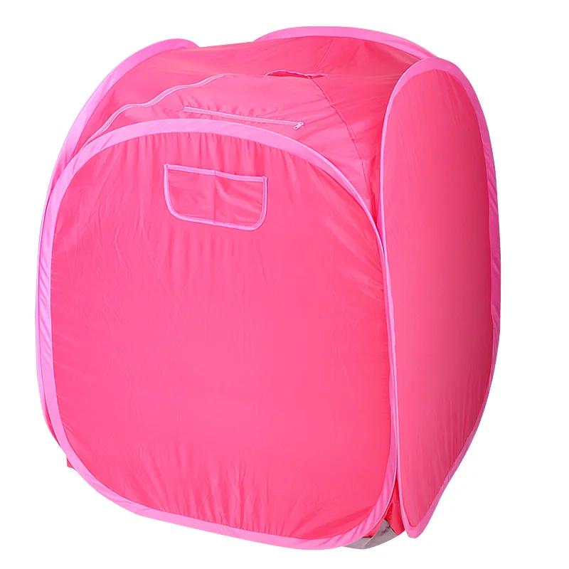 Portable Spa Room Steam Sauna Household Beneficial Full Body Slimming Folding Detox Therapy Steaming Sauna Cabin Single Person 5