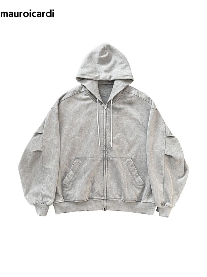 rii•*¨*•.¸♬︎ PRINTED HOODIE SWEATSHIRT - Red | ZARA United States