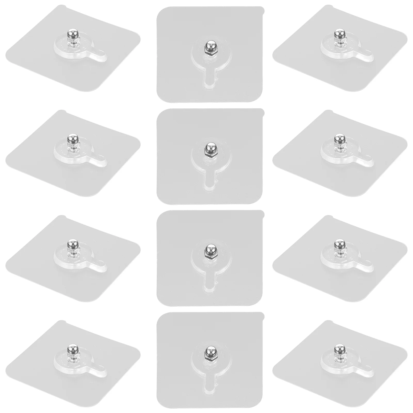 

Invisible No Mark Screw Sticker Punch Free Sticker Hooks No Hole Sticker Hooks Invisible HardSticker Hooks Hangers DrySticker