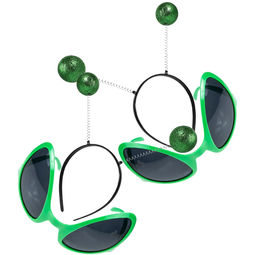 4Pcs Alien Headband Eye Glasses Alien Antenna Costume Accessories Novelty Unique Creative Design Lightweight Premium Materials costume headband