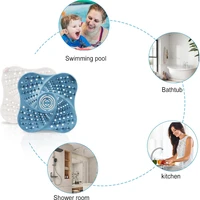 Anti-Blocking Hair Catcher for Bathroom Stopper Plug Shower Floor Drain Covers Sink Strainer Sewer Filter Bathroom Accessories 2