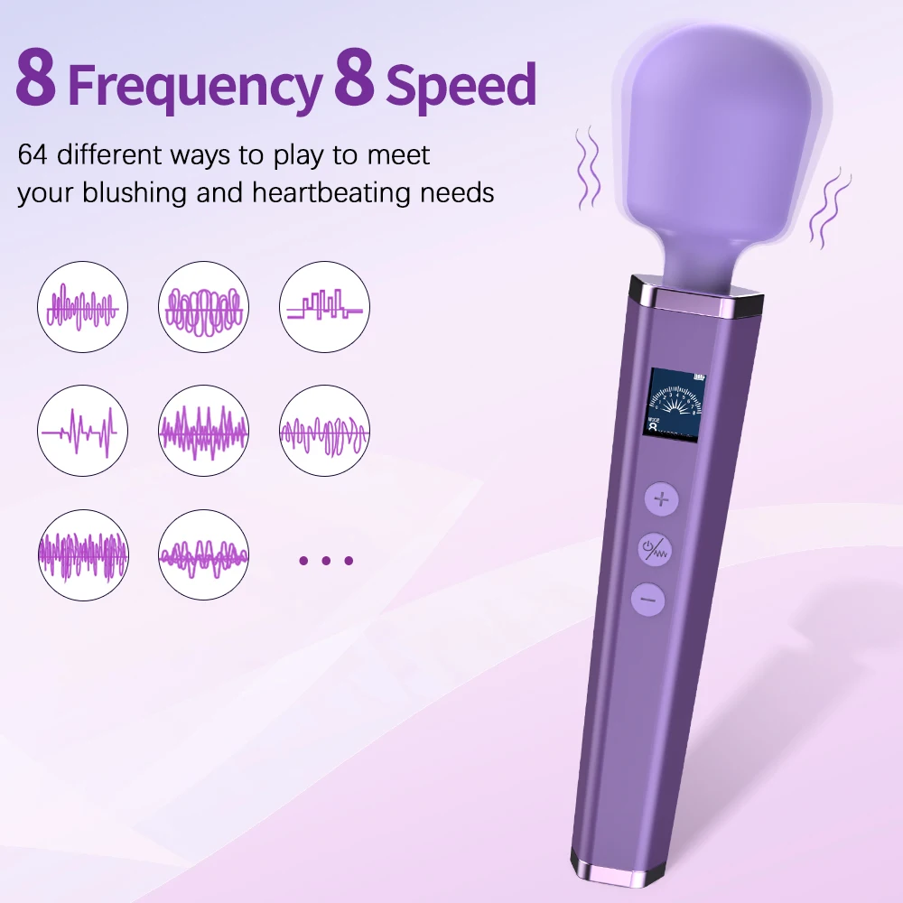 Magic Wand Vibrator Für Damen Usb Massagegerät Körperstimulator_voghion.com
