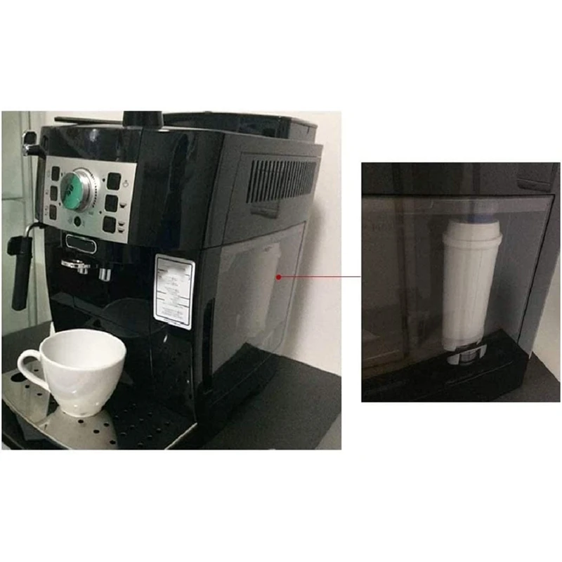 10ks káva stroj filtr pro DLSC002 s aktivován uhlík voda filtr pro delonghi ECAM, esam, ETAM