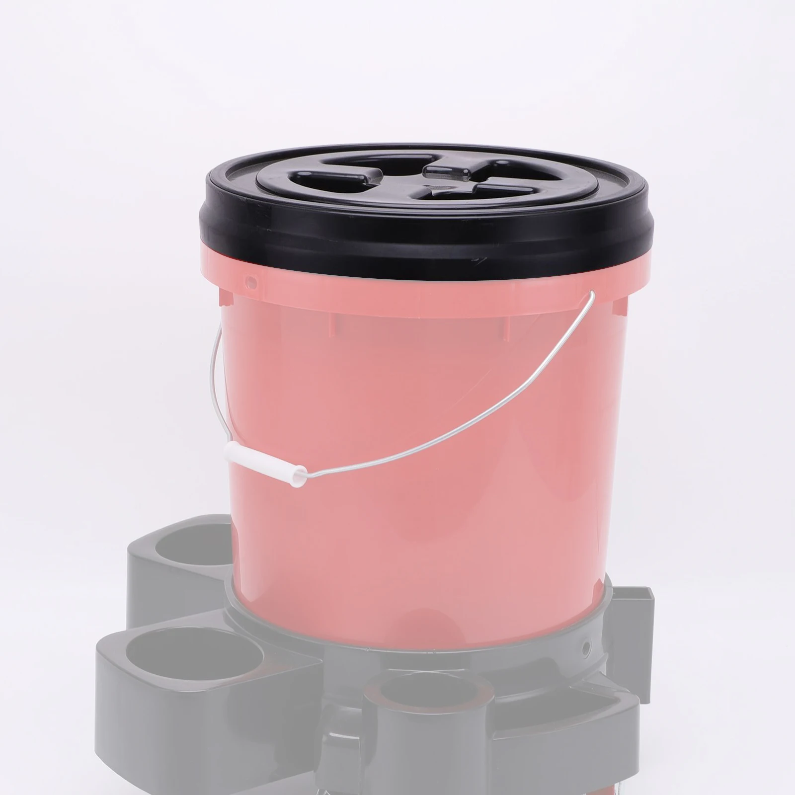 Rolling Bucket Trolly Rolling Swivel Casters car wash bucket Base Detachable sitting car wash bucket Moving Base Car Wash tool