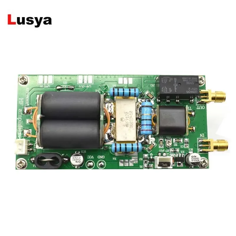 새로 조립 및 diy 키트 YAESU FT-817 KX3 cw AM FM HAM C5-001 용 100W SSB 선형 HF 전력 증폭기 방열판