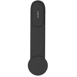 MagSafe Magnetic Phone Holder with Detachable Bendable Aluminum Arm for Car Console Navigation (Black)