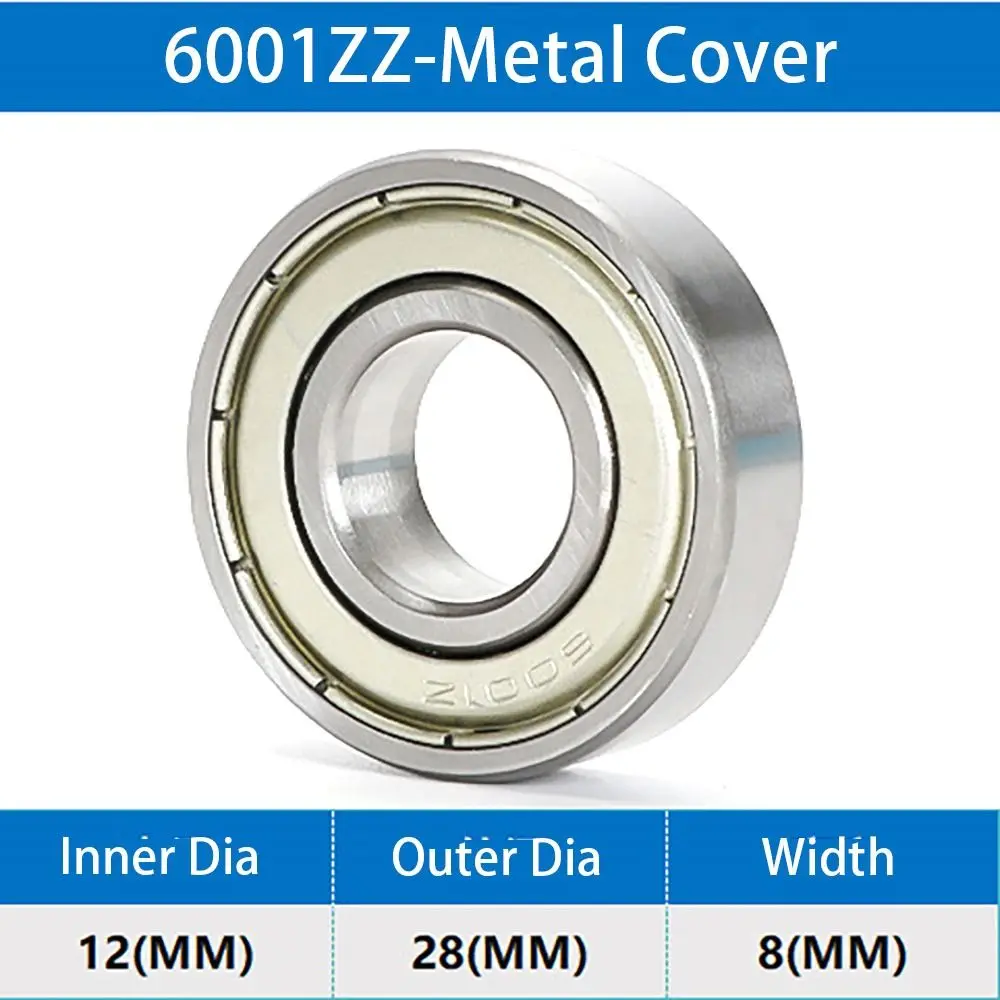 Auniwaig 1621-2RS Lot De 2 Roulements à Billes à Gorge Profonde En Acier Et Double Caoutchouc Scellé Pour Skateboards, Rollers En Ligne, Trottinette (12,7 X 34,93 X 11 Mm