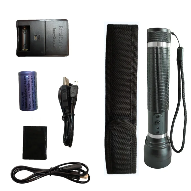 GS-6000L Flashlight Lighting Patrol Stick Property Security Patrol RBI System