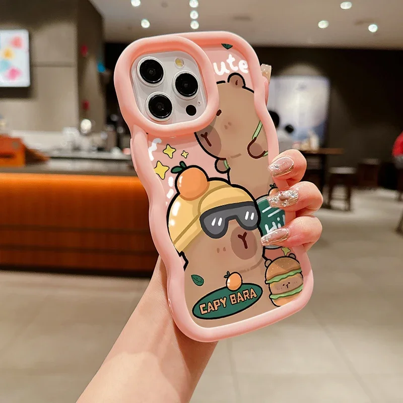 Cute Soft Capybara Phone Case - Adorable and Protective Cover