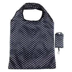 Eco-Friendly Reusable Foldable Shopping Bag - Durable & Washable Shoulder Tote (H)