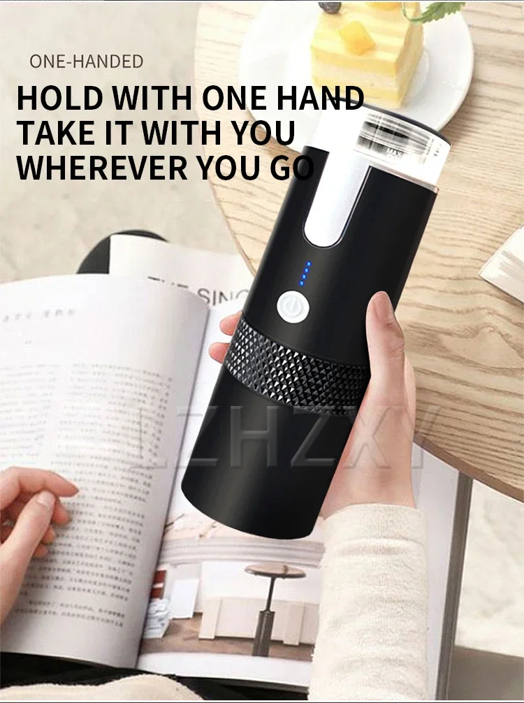 Description Picture 6 of itemPortable coffee machine wireless American espresso K CUP capsule coffee machine outdoor electric car mini