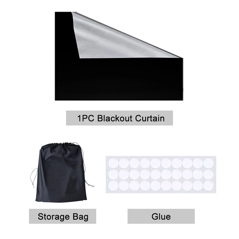 Ultimate DIY Portable Blackout Window Curtain - Premium Light-Blocking Fabric