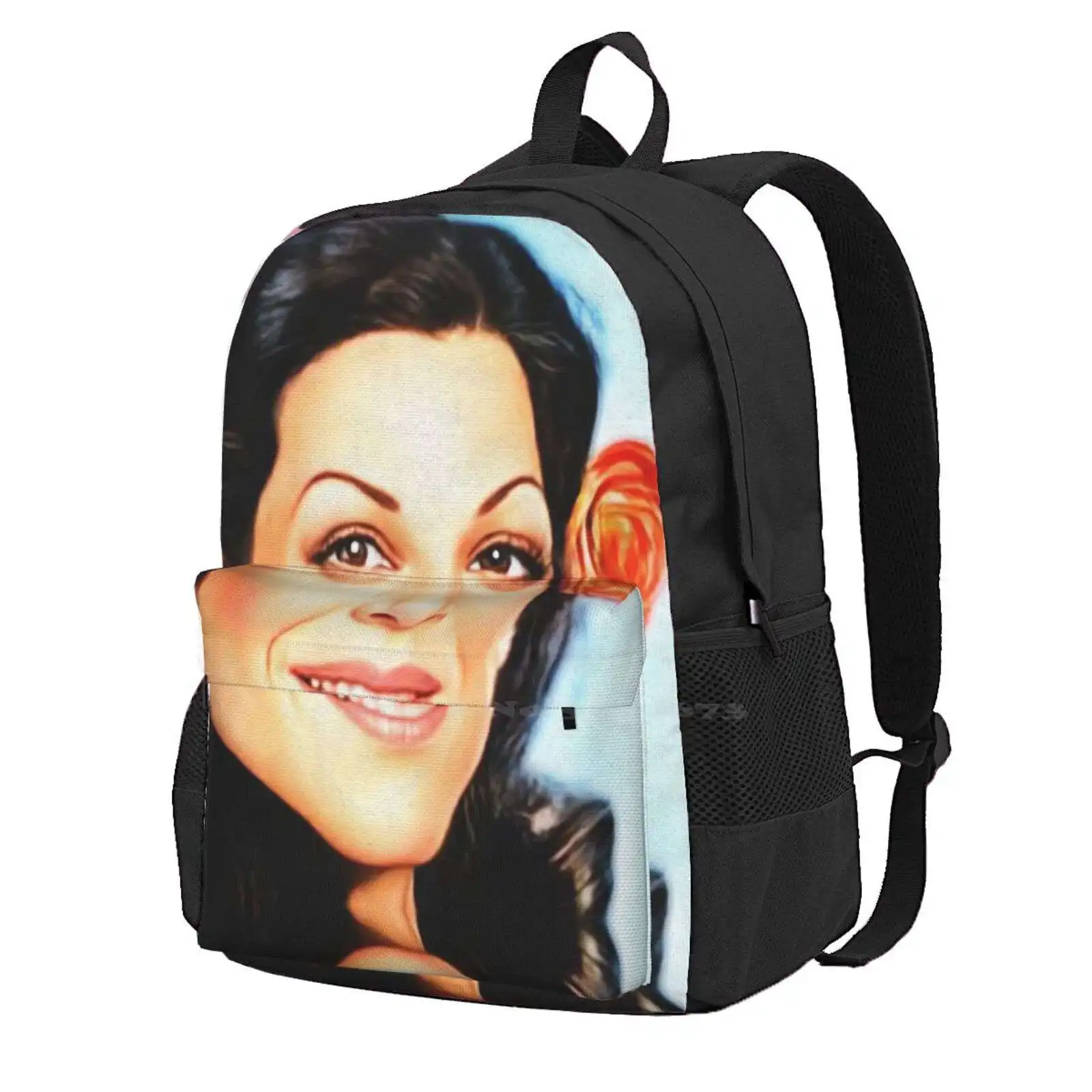 

Gilda Radner Flower In Hair [ Mixed Media ] Hot Sale Backpack Fashion Bags Gilda Radner Flower In Hair Gilda Radner Mixed Media