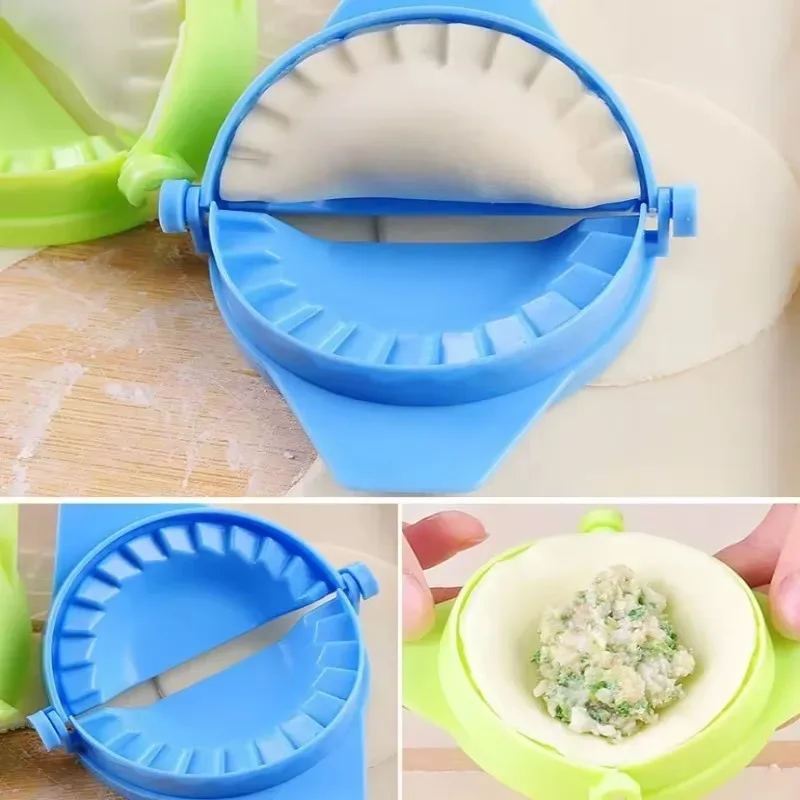 Creative Dumpling Maker Kitchen Dumpling Mold Small Tool Handmade Dumpling Plastic Mold Household DIY Dumpling Making Tool